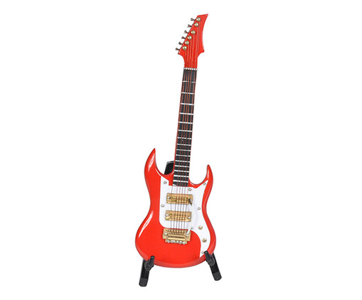 Adorno Guitarra Red, Vermelho | WestwingNow