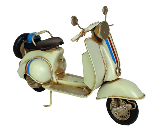 Miniatura Vespa Branca, Branco | WestwingNow