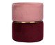Banqueta Sunrise Rosa e Dourada, Rosa | WestwingNow