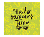 Placa para Parede Hello Summer Time | WestwingNow