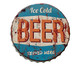 Placa Decorativa Beer Ice Cold, Azul | WestwingNow