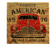 Placa para Parede Perfect American, Vermelho | WestwingNow