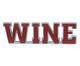 Placa para Parede Wine, Vermelho | WestwingNow