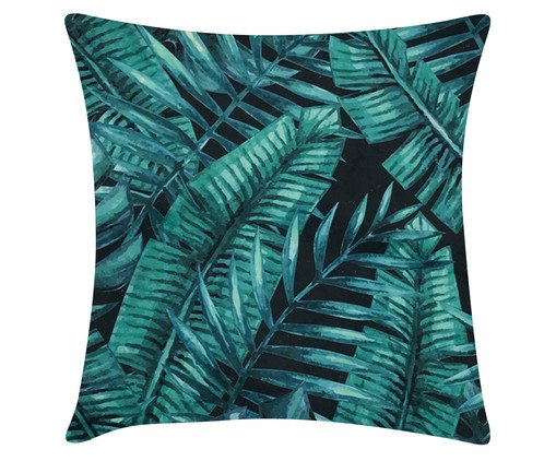 Capa de Almofada Folhas Ray, Azul | WestwingNow