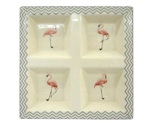 Petisqueira Flamingos, Branco | WestwingNow