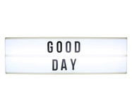 Luminária de Mesa Led Letras Good Day | WestwingNow