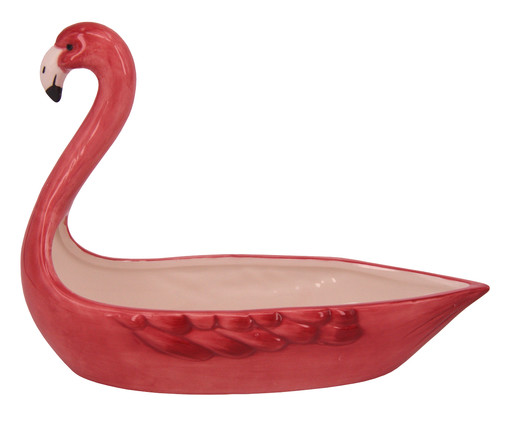 Centro de Mesa Flamingo, Vermelho | WestwingNow