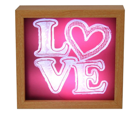 Luminária Decorativa em Led Love Vermelha 110V | Westwing