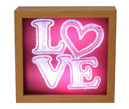 Luminária Decorativa em Led Love Vermelha 110V | WestwingNow