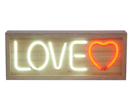 Luminária Decorativa em Led Love 110V