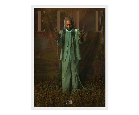 Revista Elle Brasil Vl.01 - Gilberto Gil