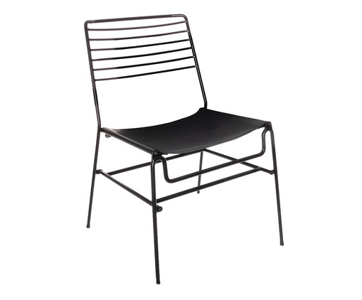 Cadeira Curvy Preto, white | WestwingNow
