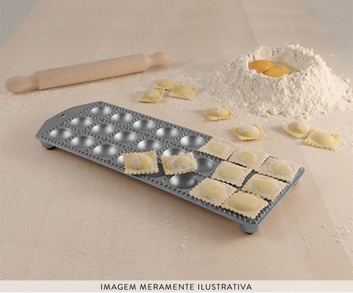 Molde Ravioli Red Rolo Cinza, Cinza | WestwingNow