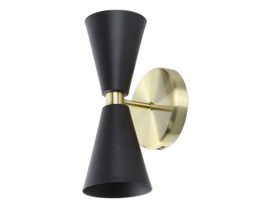 Arandela Parma Preto Bivolt, PRETO | WestwingNow