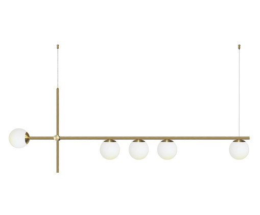 Pendente Hills Dourado Lixado Bivolt, DOURADO | WestwingNow