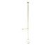 Arandela Corner Dourado Lixado Bivolt, DOURADO | WestwingNow