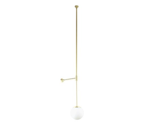 Arandela Corner Dourado Lixado Bivolt, DOURADO | WestwingNow