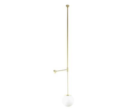 Arandela Corner Dourado Lixado Bivolt | Westwing