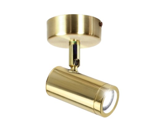 Spot Foco Dourado Lixado Bivolt, DOURADO | WestwingNow