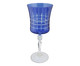 Taça para Água Grace em Cristal Lapidada Azul, blue | WestwingNow