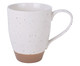 Caneca Tuille Branca e Bege, White | WestwingNow