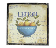 Quadro Lemon Preto e Azul | WestwingNow