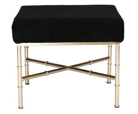 Banco Chiarion Preto e Dourado | Westwing