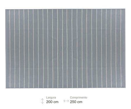 Tapete Portobello Cinza Claro | Westwing