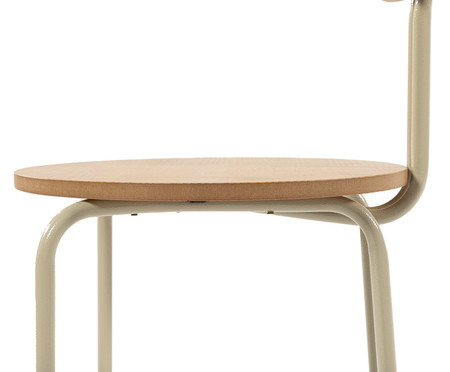 Cadeira Jade Cinza e Off White | WestwingNow
