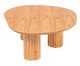 Mesa Centro Bold Legs Tri, wood pattern | WestwingNow