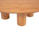 Mesa Centro Bold Legs Tri, wood pattern | WestwingNow