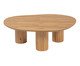 Mesa Centro Bold Legs Tri, wood pattern | WestwingNow