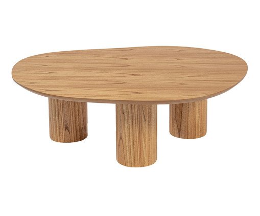 Mesa Centro Bold Legs Tri, wood pattern | WestwingNow