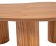 Mesa Centro Bold Legs Tri, wood pattern | WestwingNow