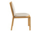 Cadeira sem Braços Arcos Natural e Creme, wood pattern | WestwingNow