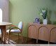 Cadeira com Braços Arcos Natural e Creme, wood pattern | WestwingNow