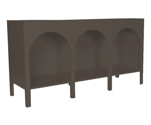 Buffet sem Portas Arcos Cinza Fosco, grey | WestwingNow