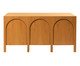 Buffet com Portas Arcos Natural, wood pattern | WestwingNow