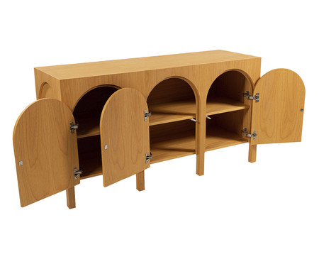 Buffet com Portas Arcos Natural | Westwing