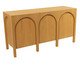 Buffet com Portas Arcos Natural, wood pattern | WestwingNow