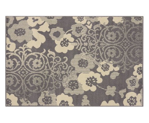 Tapete Adana Floral, Cinza | WestwingNow