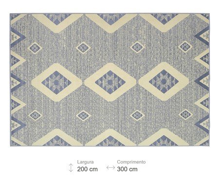 Tapete Lyre Azul Claro | Westwing