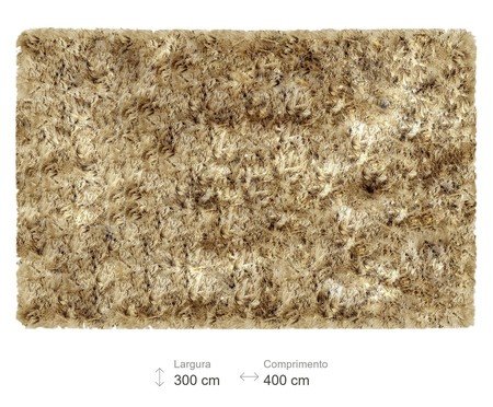 Tapete Shaggy Tufting Joy Duna Bege | Westwing