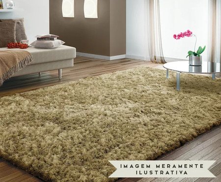 Tapete Shaggy Tufting Joy Duna Bege | Westwing