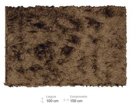 Tapete Tufting Show Castanho | Westwing