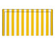 Cabeceira Painel em Linho Adele - Listrada Amarela, Branco, Amarelo, Colorido | WestwingNow