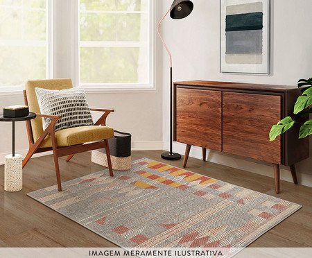 Tapete New Colors Mosaic Cinza | Westwing