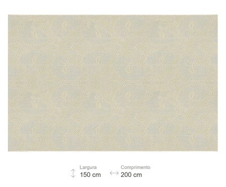 Tapete Cotton Marfim | Westwing