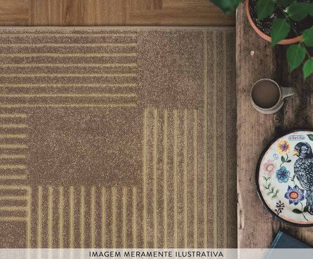 Tapete Debrum Chevron Ocre | Westwing
