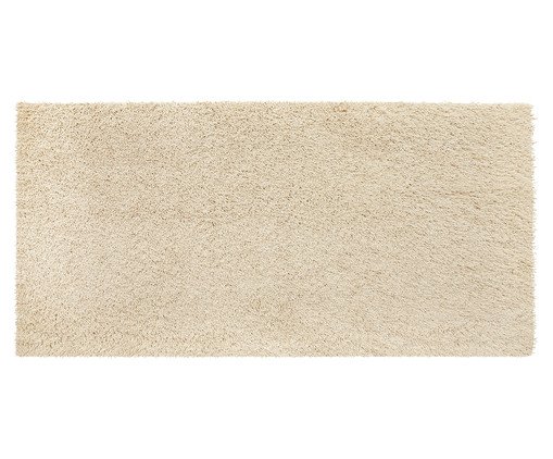 Passadeira Shaggy Tufting Galax Natural, Bege | WestwingNow